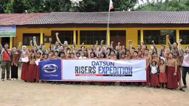Foto - Perjalanan Inspiratif Datsun Risers Expedition Kalimantan Di SDN Loklahung