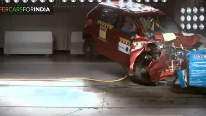 Crash Test - VIDEO: Crash Test Datsun Redi-Go (Global NCAP)