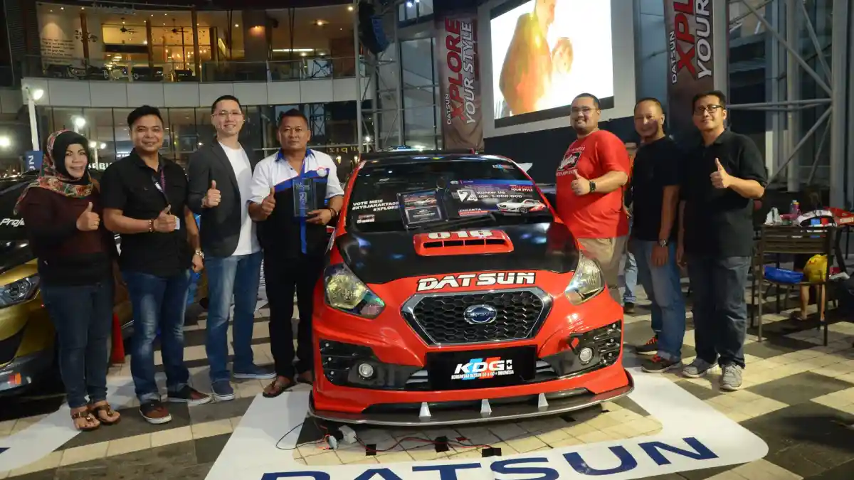Foto - Ini Mobil-Mobil Terbaik Datsun Xplore Your Style Regional Champ Jakarta