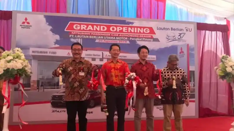 Berita - Dealer Pertama Mitsubishi Di Bangka Belitung Resmi Berdiri