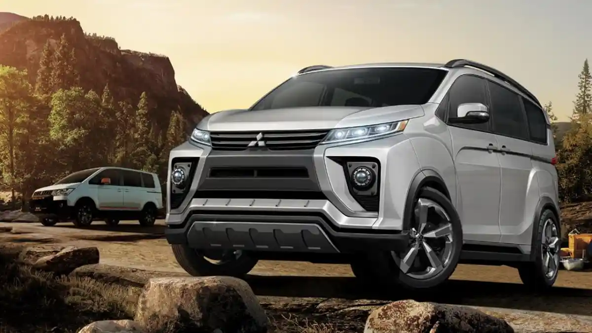 Foto - Mitsubishi Delica Generasi Baru Mirip Xpander? Ini Prediksinya