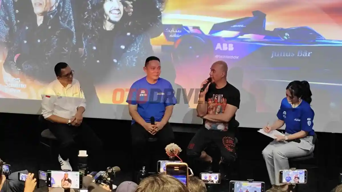 Mobil Listrik - Ajang Jakarta E-Prix Bakal Dimeriahkan Dewa 19 All Stars