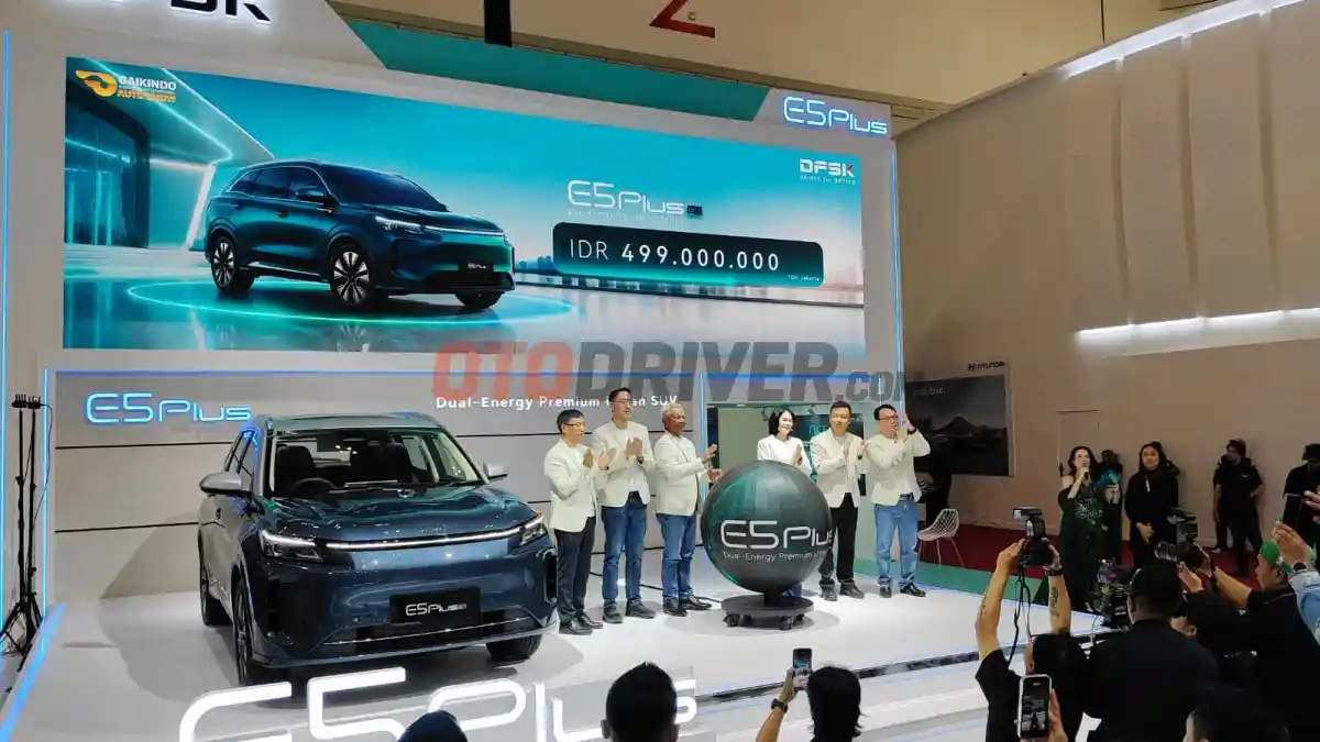 Foto - DFSK E5 Plus Resmi Dijual di GIIAS 2026, Harga Mulai Rp 479 Juta