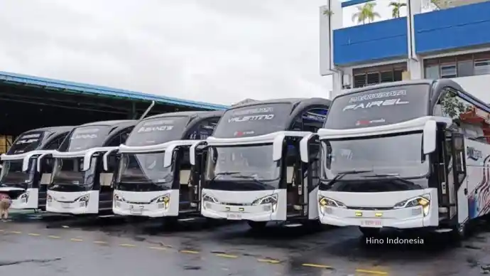 Bus - PO DMH Trans Rilis Armada Baru Dengan Sasis Hino RM 280 ABS