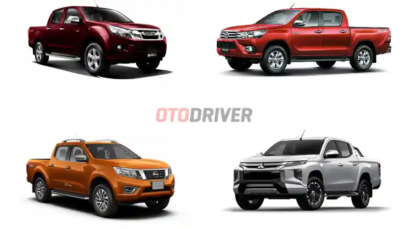 Komparasi - Data Ground Clearance 4 Double Cabin di Indonesia