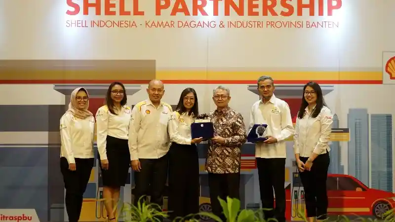 Foto - Cara Shell Buka Banyak SPBU di Banten 