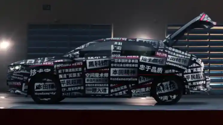 Foto - Honda Bocorkan Wujud Mobil Listrik Terbarunya