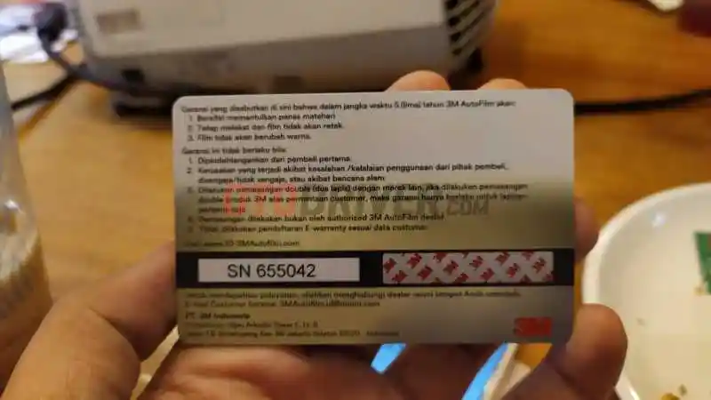 Foto - Kaca Film 3M Lindungi Konsumen dengan Garansi Berbasis Online 5 Tahun