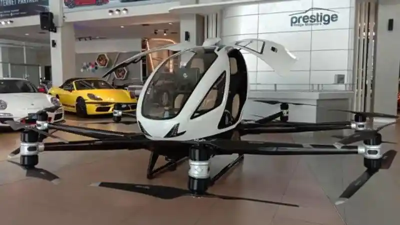 Foto - Intip Sosok Taksi Terbang Yang Telah Hadir di Indonesia