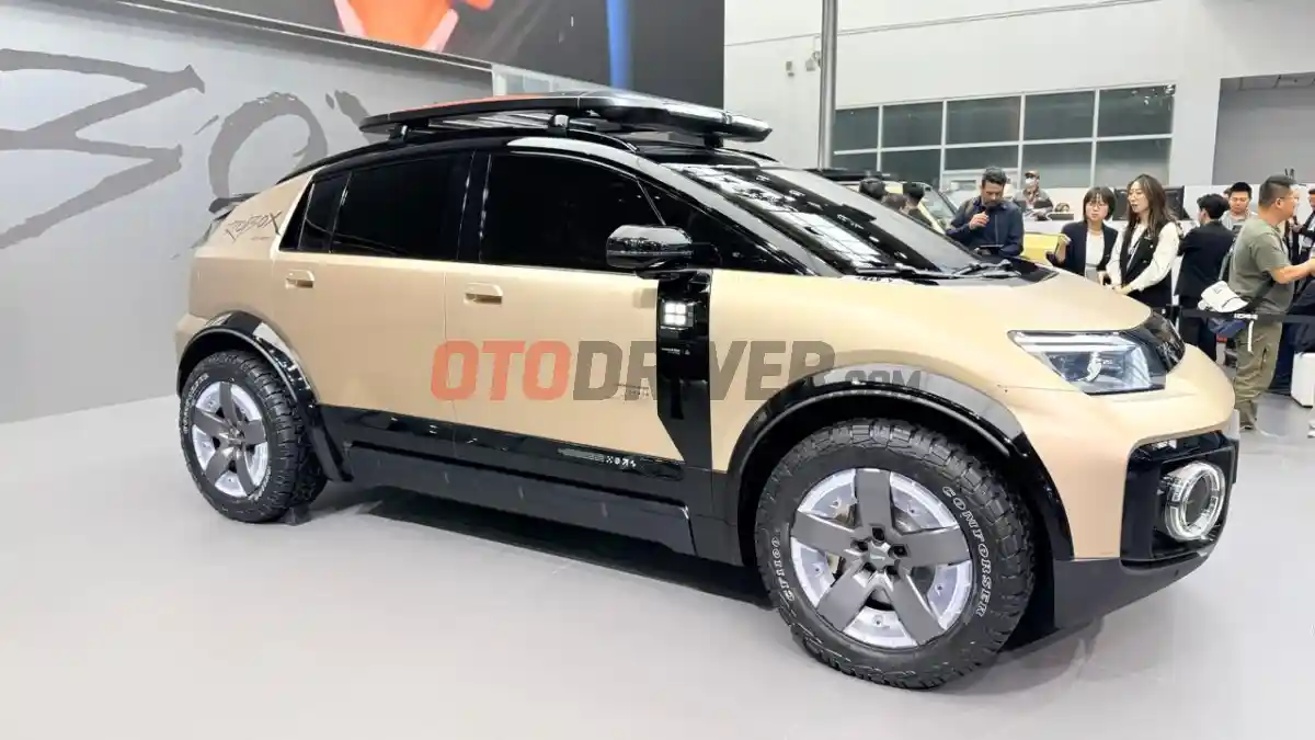 Foto - DI AUTO CHINA 2026, ICAR V27 REEV SETIR KANAN DITAMPILKAN