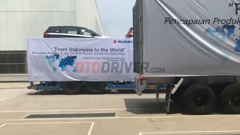Berita - Suzuki All New Ertiga Rakitan Cikarang Resmi Diekspor Ke 22 Negara