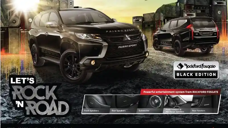 Foto - Cuma Dijual 600 Unit dan Kini Sudah Ludes, Ini Keunggulan Pajero Sport Rockford Black Edition
