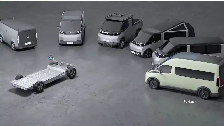 Foto - Memperkenalkan Farizon, Raksasa Kendaraan Niaga Non Fosil