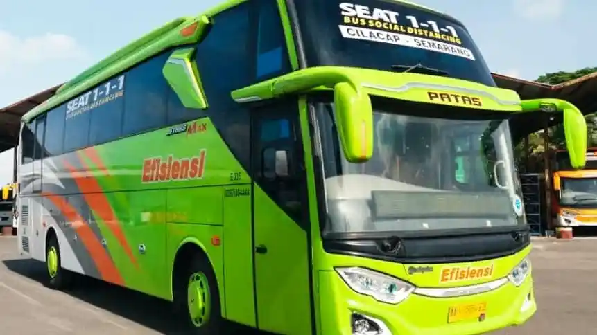 Berita - Perbaikan Jembatan, PO Efisiensi Hentikan Bus Purwokerto-Semarang