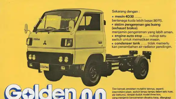 Foto - Generasi IV Mitsubishi Canter, Pelopor Pengguna Seragam Kuning Pada Colt Diesel