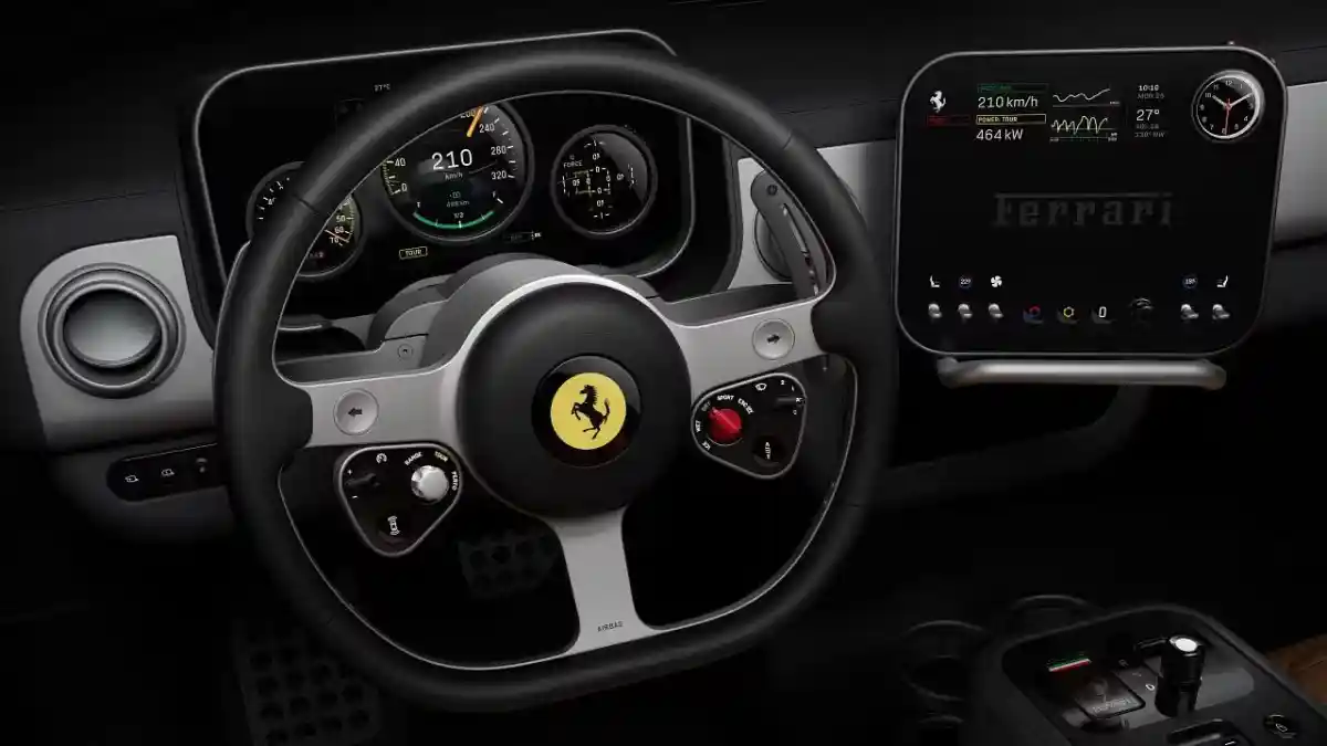 Foto - Ferrari Luce Resmi Diluncurkan, EV Pertama Ferrari Ini Bertenaga 1.035 Hp