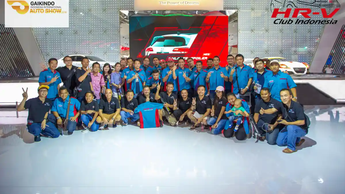 Foto - Honda HR-V Club Indonesia Turut Meriahkan GIIAS 2016