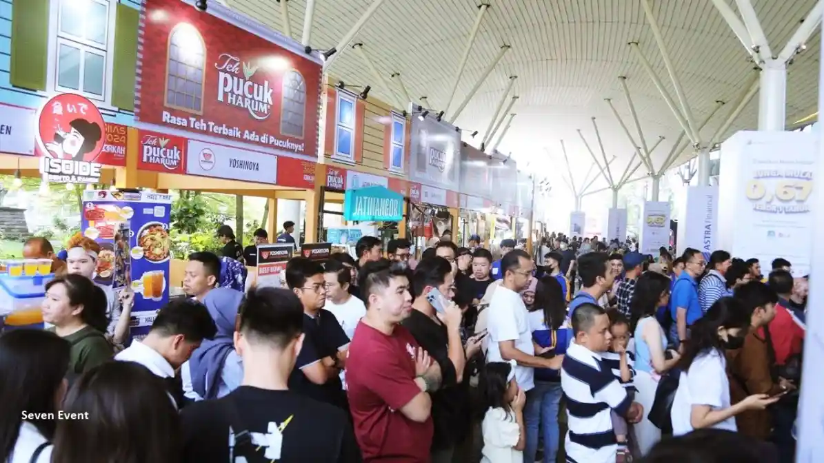 Foto - Selain Melihat Mobil Mobil dan Motor Baru, Di GIIAS Juga Bisa Wisata Kuliner