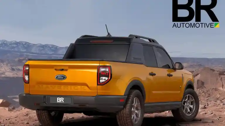 Foto - Ford Maverick Bakal Bertampang Bronco, Bakal Seperti Ini?