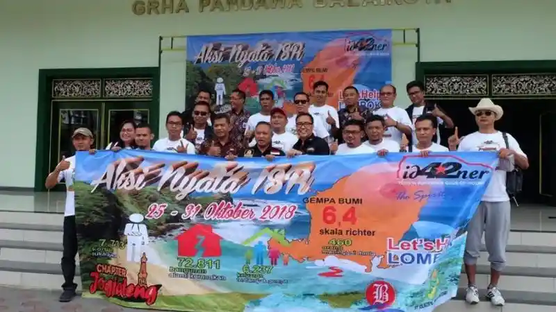 Berita - Komunitas Toyota Fortuner Terjun Langsung Pulihkan Lombok