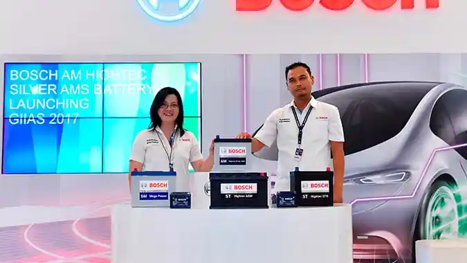 Foto - GIIAS 2017: Bosch Rilis Aki MF Terbaru, Ini Teknologinya