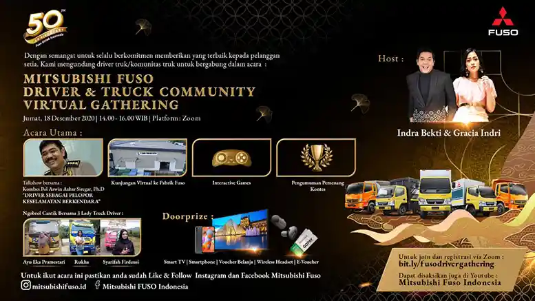 Berita - KTB Adakan Fuso Festival, Ajang Seru Akhir Tahun Secara Virtual