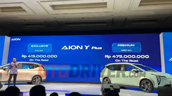 Foto - Harga GAC Aion Y Plus Resmi Dirilis, Lebih Murah Dari Chery Omoda E5