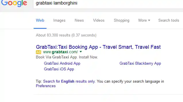 Foto - GrabSpeed Lamborghini Ditangguhkan, Situs Kini Non-Aktif