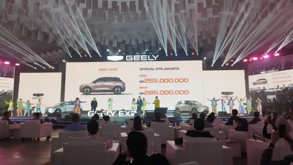 Foto - Geely EX2 Resmi Dijual Dengan Harga Mulai Rp 229 Jutaan