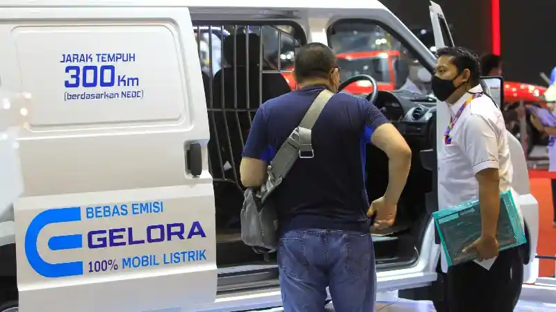 Foto - DFSK Gelora E Laku Puluhan Unit Di Debut Perdananya