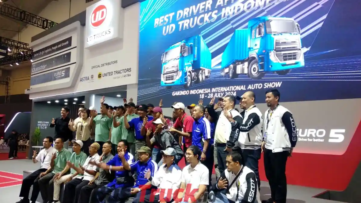 Foto - GIIAS 2024: UD Trucks Peduli Safety Konstruksi Karoseri