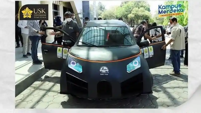 Mobil Listrik - Glueh 1.0, Mobil Listrik Karya Mahasiswa Dari Aceh