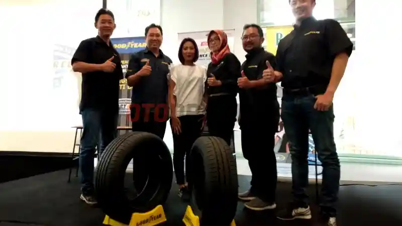 Foto - Goodyear Rilis Ban Baru, Mulai Dari RP 600 Ribuan