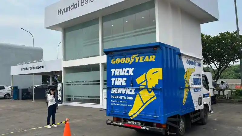 Foto - Goodyear Dan Hyundai Hadirkan Posko Mudik Bisa Trade In Ban, Di Mana Lokasinya?