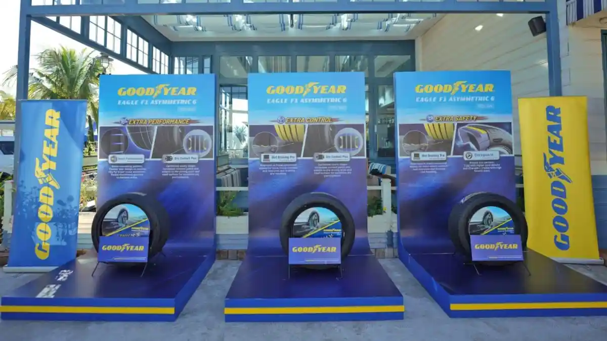 Foto - Goodyear Eagle F1 Asymmetric 6, Ban SUV Mewah Dirilis Dengan Banderol Mulai Rp 2,8 Juta