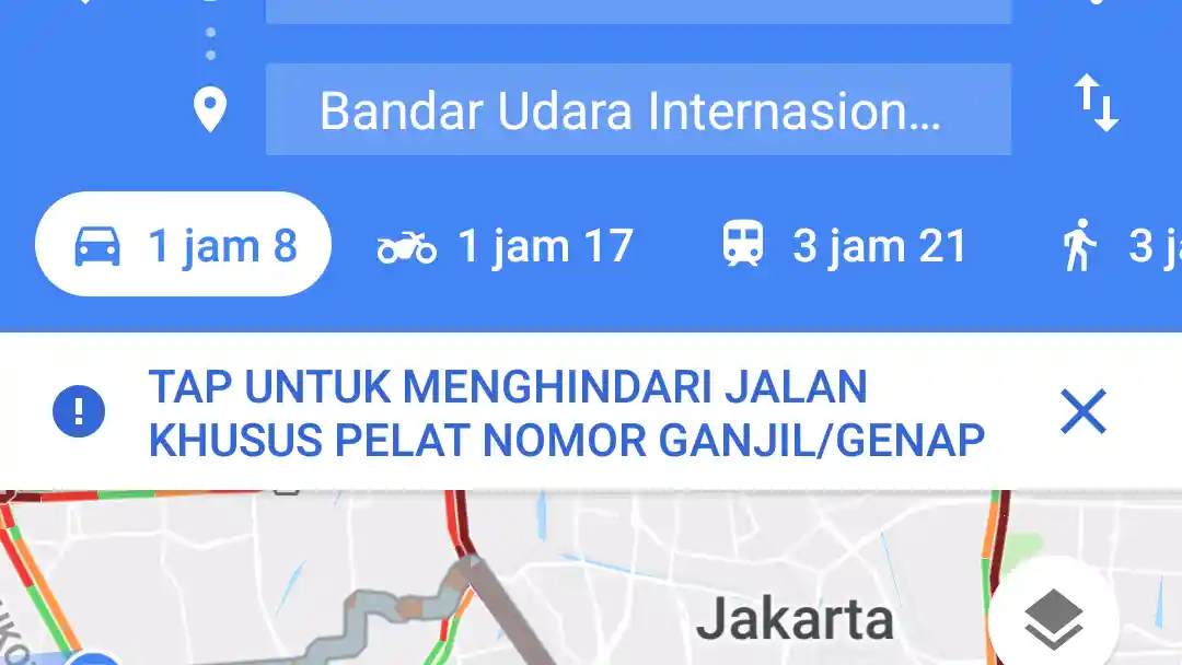 Foto - Google Mudahkan Siasati Aturan Ganjil-Genap Lewat Aplikasi Ini
