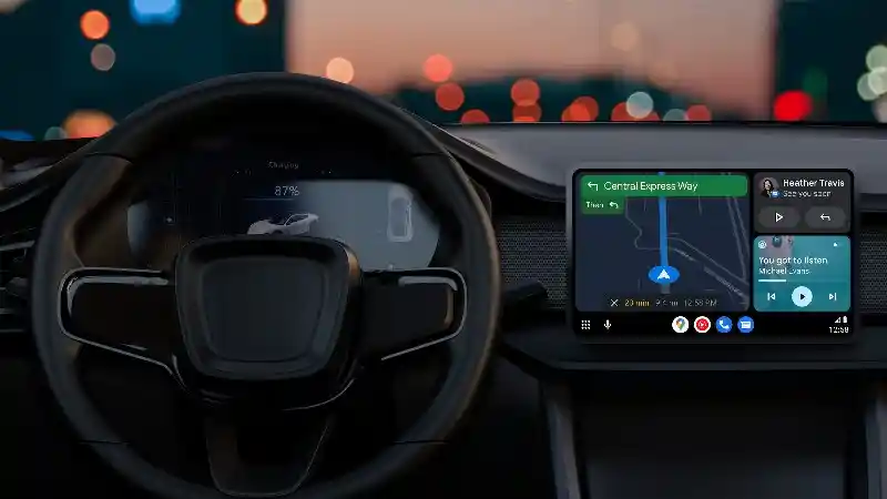 Foto - Google Luncurkan Android Auto Generasi Baru, Ini Perubahannya