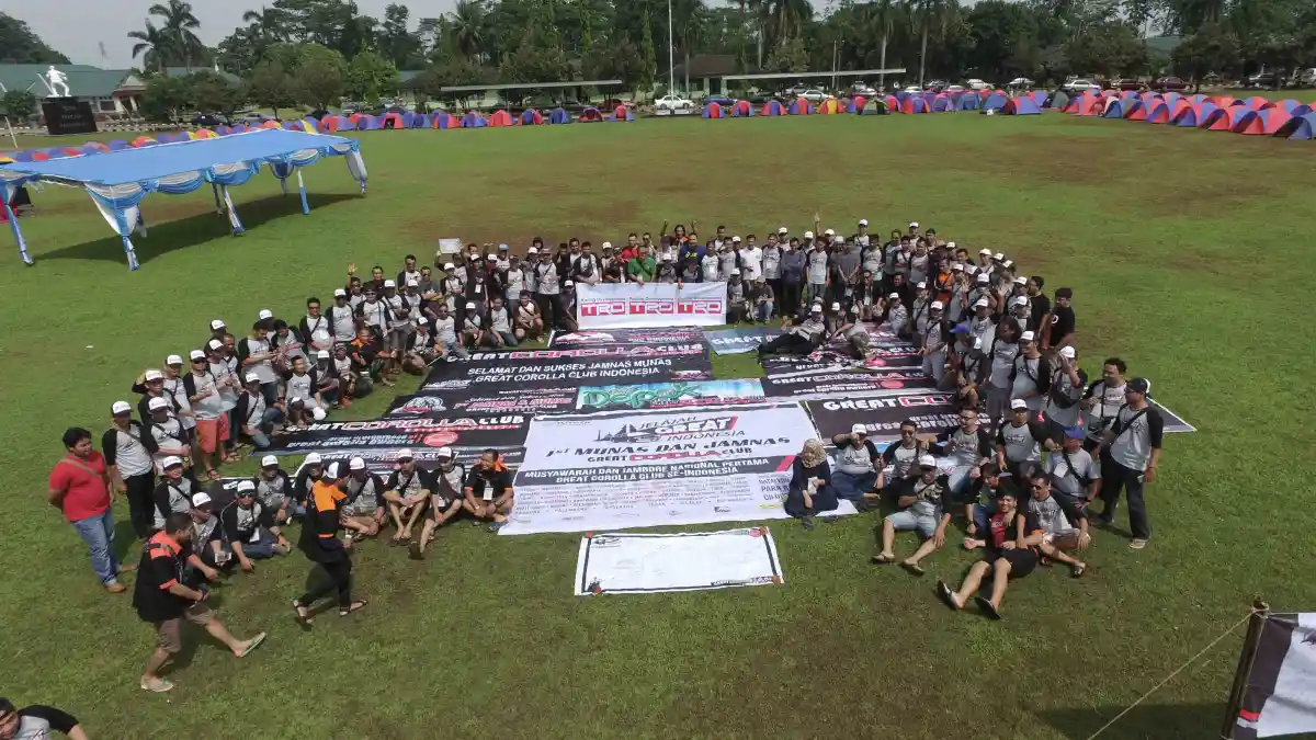 Foto - Great Corolla Club Sukses Laksanakan Jamnas, Rangkul Chapter Seluruh Penjuru