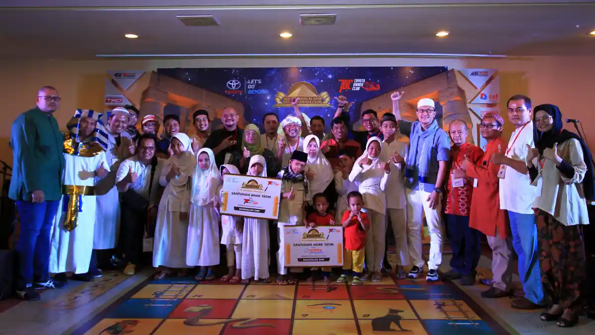 Berita - Toyota Owner Club Tak Sekedar Halal Bihalal, Juga Berkontribusi Positif