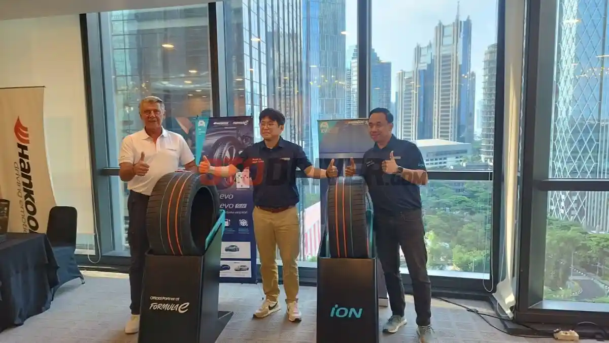 Foto - Hankook Rilis Ban GEN3 EVO iON Untuk Formula E Musim 2025, Ini Keunggulannya