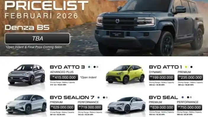 Foto - Denza B5 SUV Sudah Bisa Dipesan? Ini Perkiraan Harganya
