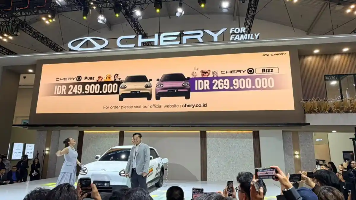 Foto - Chery Q Dibanderol Mulai Rp 249,9 Juta, Ada Harga Spesial GIIAS 2026