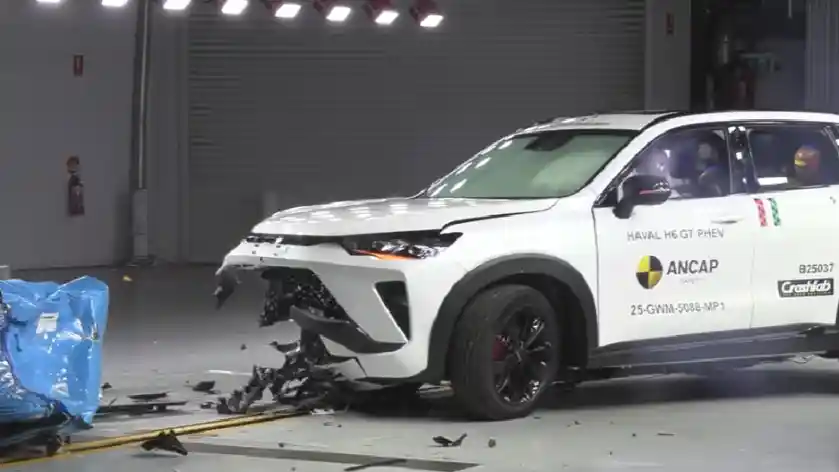 Foto - VIDEO: Crash Test GWM Haval H6 GT (ANCAP)