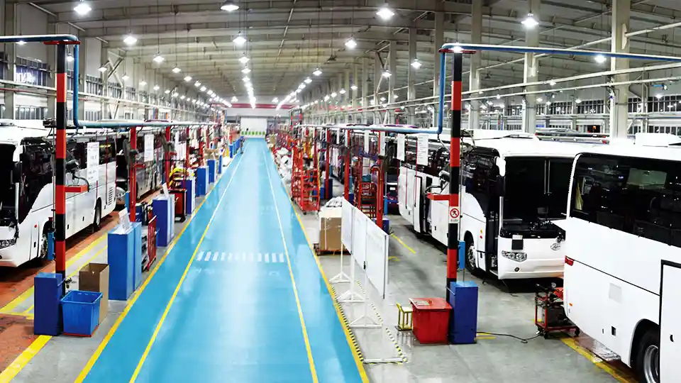 Foto - Higer, Jagoan Bus Tiongkok Di Balik World Cup 2022 