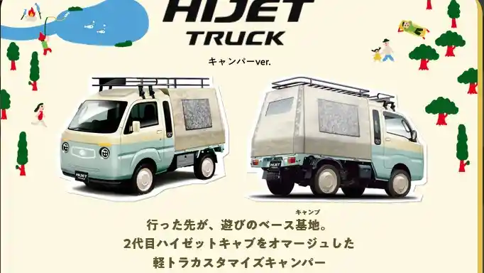 Foto - Keren, Modifikasi Daihatsu Hijet Truck Di Tokyo Auto Salon 2021