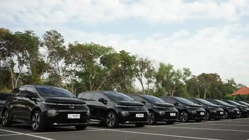 Mobil Listrik - 158 Wuling Kembali Jadi Kendaraan Resmi Di Forum Internasional