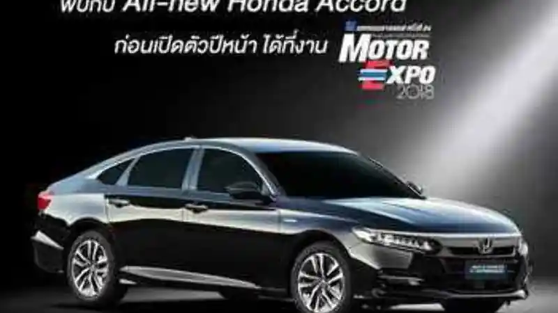 Foto - Honda Accord Generasi Terbaru Siap Debut di ASEAN