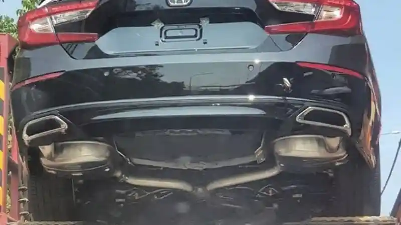 Foto - SPY SHOT: Honda Accord Generasi Terbaru Sudah Ada Di Indonesia