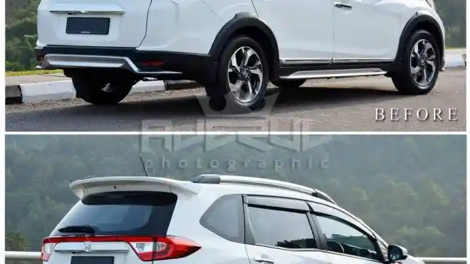 Foto - Ubah Bentuk Bagasi, Honda BR-V Bisa Terlihat Lebih Gagah