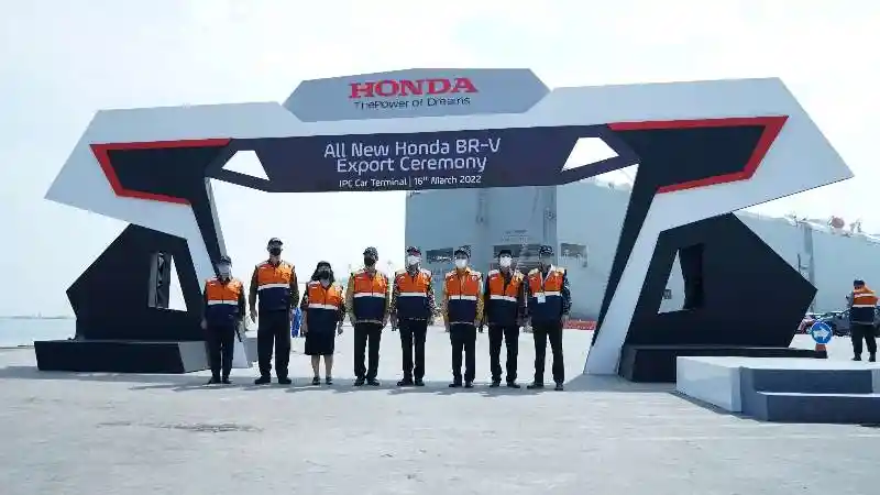 Foto - 6.000 Unit All New Honda BR-V Diberangkatkan Ke Kepulauan Karibia